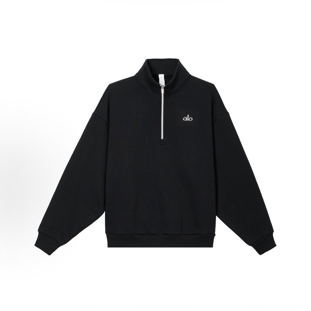 Alo black quarter zip set size small - Picture 3 of 4